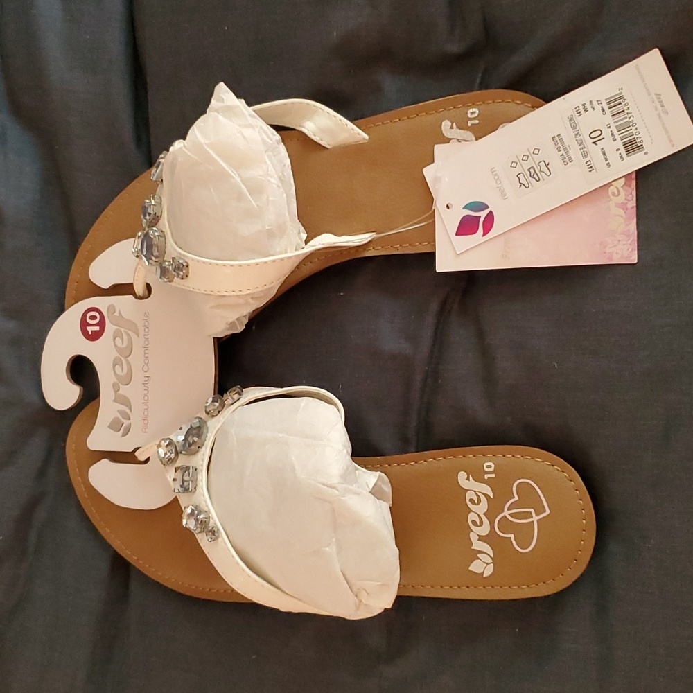 Reef flip flops size 10
